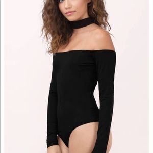 Choker bodysuit